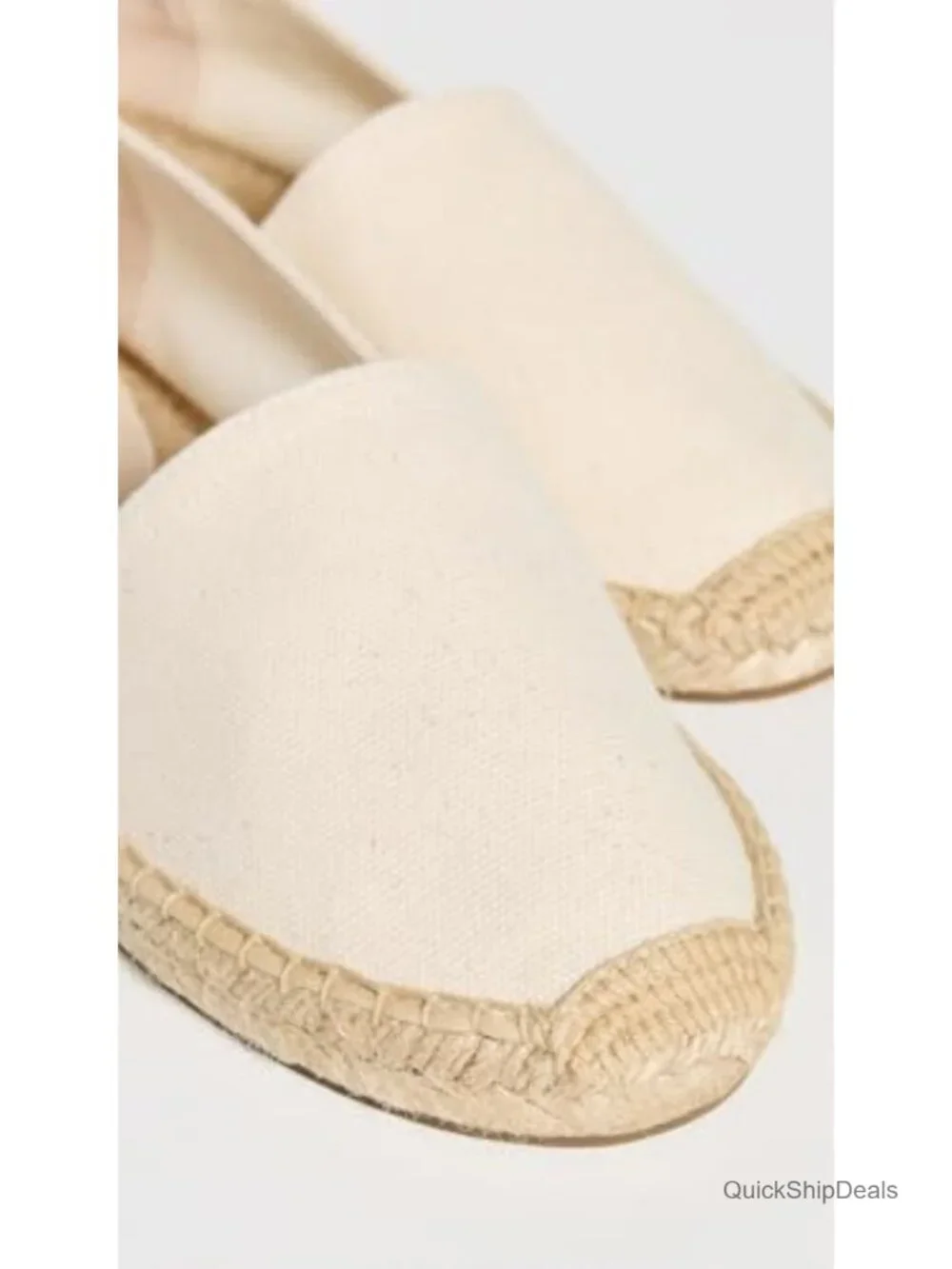 Women's Espadrilles Canvas Rubber Sole Slip-On Casual Loafers